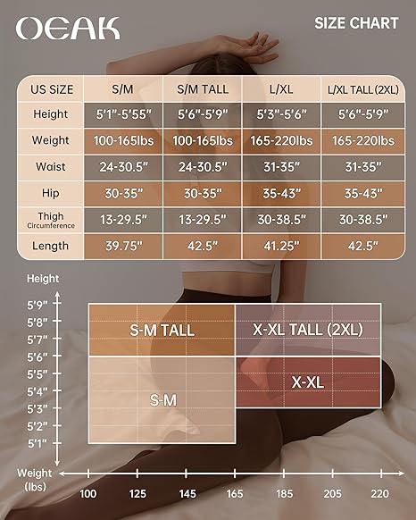 2 Pairs Fleece Lined Tights