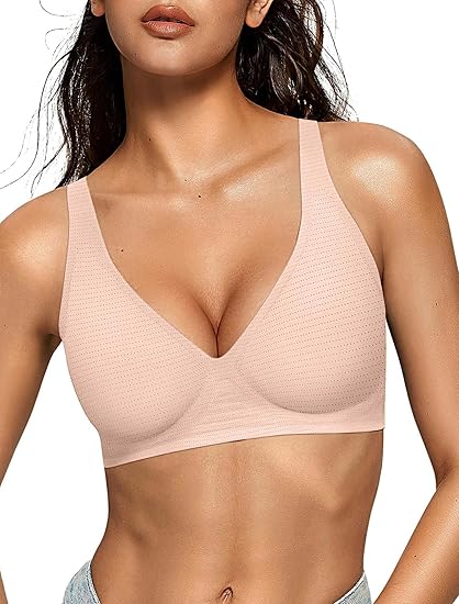 Deep V Push Up Bras No Underwire